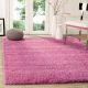 Baby Pink Handwoven Home Carpet